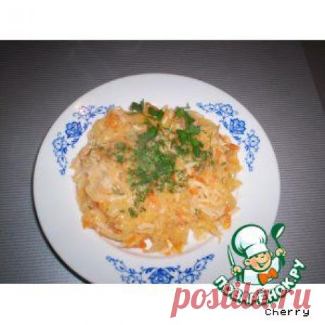 Капуста тушеная с рисом - кулинарный рецепт