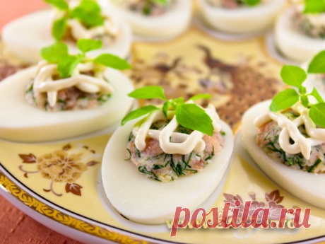 Фаршированные яйца