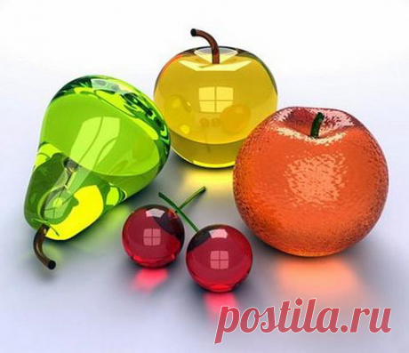 Красота из стекла. Так и съела бы!