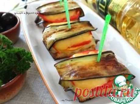 Закусочные бутерброды с баклажаном - кулинарный рецепт