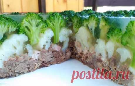 Заливной мясной торт «Леший» — Фактор Вкуса