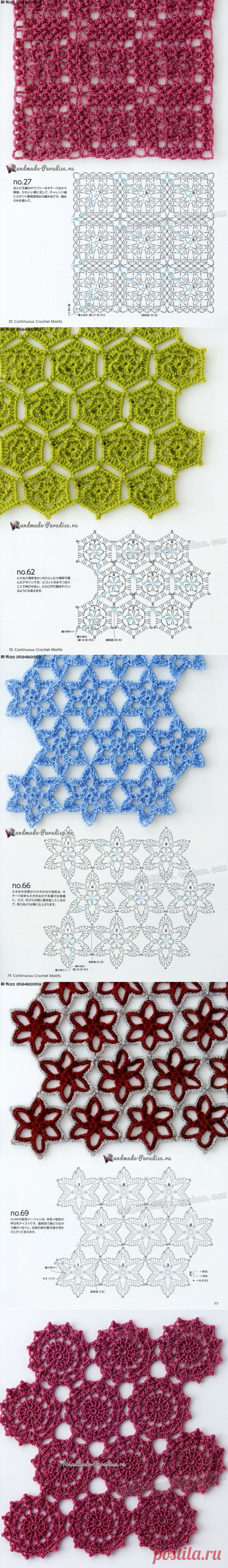 Японский журнал «Безотрывное вязание крючком»