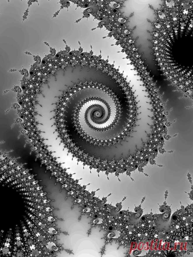 Graphic Fractal Spiral  Free Stock Photo HD - Public Domain Pictures