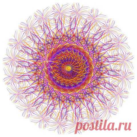 Image of 'Patterned mandala'