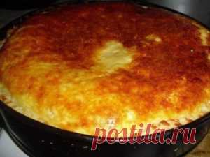 Пирог луковый со сметанной заливкой | мой сад заготовки