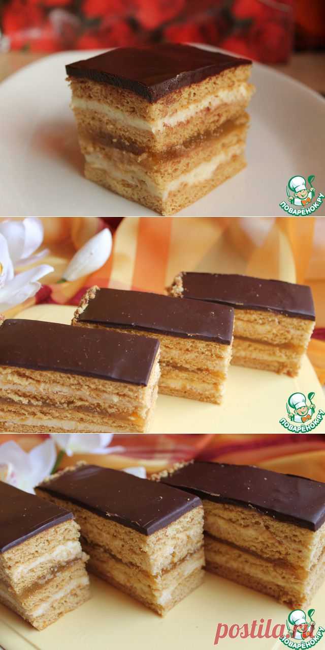 Медовые пирожные - кулинарный рецепт