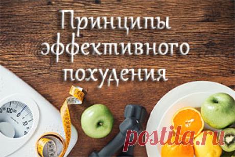Ежедневные принципы для эффективного снижения веса