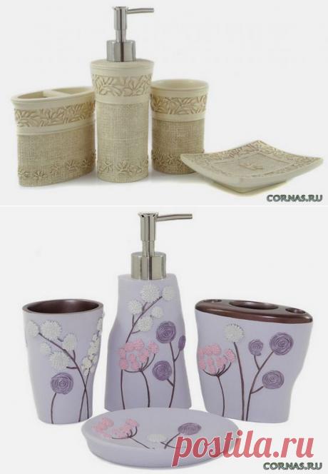 Аксессуары для ванной комнаты фото |
