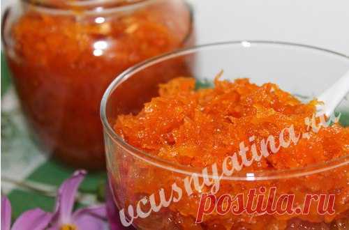 Джем из моркови с апельсином и лимоном – взрыв вкуса обеспечен!
