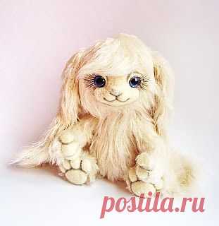 Вязаная игрушка зайка Лика (часть 1). - Ярмарка Мастеров - ручная работа, handmade