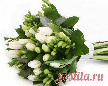 Букет из свежесрезанных цветов