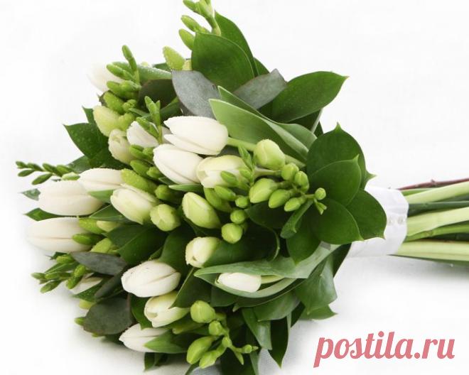 Букет из свежесрезанных цветов