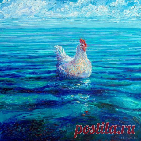 Картины, написанные пальцами
