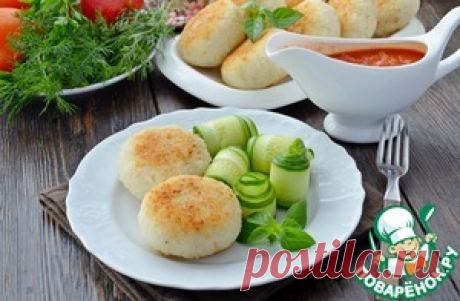 Рисовые зразы с грибами - кулинарный рецепт