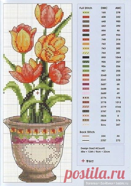 Весна идет, весне дорогу - Схемы вышивки крестом | Бэйбики - 412099