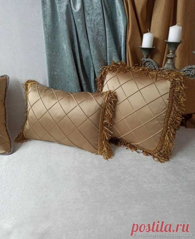 Мастер-класс Шьём подушку с рельефной стежкой своими руками с ФОТО и Видео