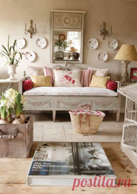 Интерьер в стиле шебби-шик (67 фото): для романтичных и стильных личностей - HappyModern
