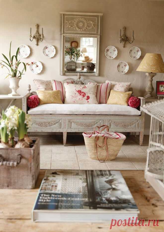 Интерьер в стиле шебби-шик (67 фото): для романтичных и стильных личностей - HappyModern