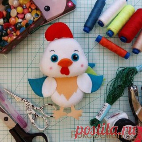 Петушок

#handmade #секретымастеров #игрушки