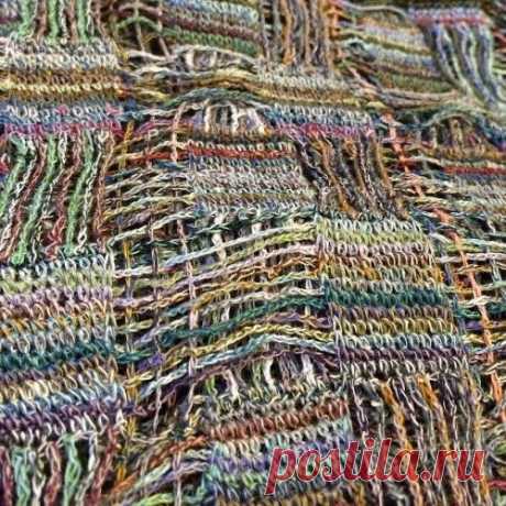 Восхитительные шарфы и шарфики из остатков пряжи,крючком