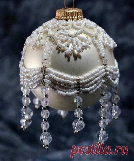 Beaded Christmas Ornament