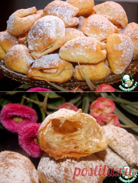 Печенье "Подушечки" - Удивительно нежное, рассыпчатое, сладкое и вкусное! А внутри ничего нет!