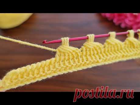 oh my god 🥰 this tunisian crochet will be very useful for you.Tunusişi örgü modeli nasıl yapılır. 😘