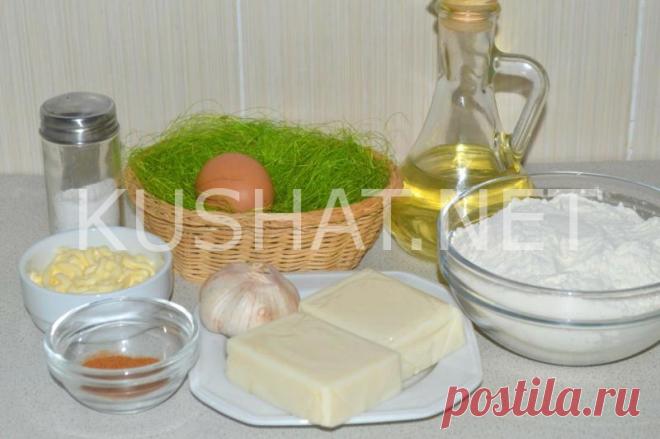 Блины с куркумой, сыром и чесноком. Пошаговый рецепт с фото - Кушать нет