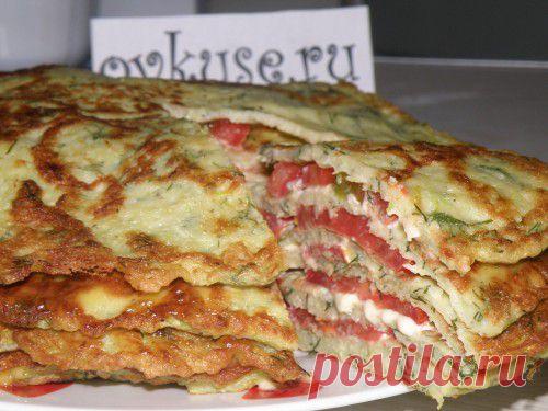 Кабачковый пирог, рецепт приготовления с  / Простые рецепты