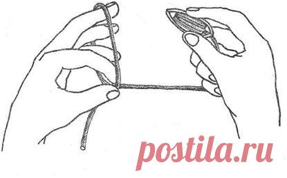 Техника плетения обратного узла