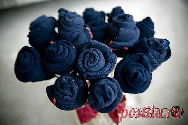 Группа: Сделай сам! Букет носков - оригинальное оформление подарка для мужчины!