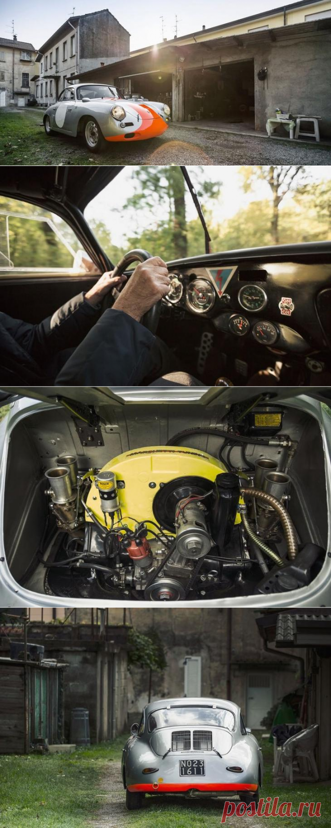 Porsche 356 Super 90 - гонка в любом месте, в любое время