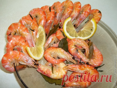 Чтобы креветки отварные были вкусными
