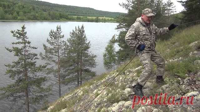 Спуск и подъем по склону без страховки