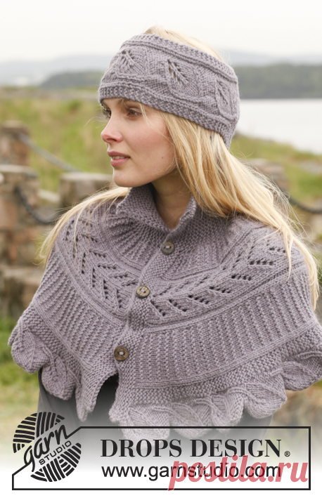 Мисс Марпл / КАПЛИ 149-41 - Бесплатные модели, на спицы от DROPS Design