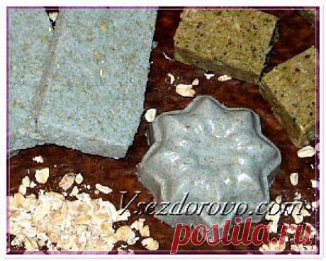 Сахарный скраб с овсяными хлопьями.