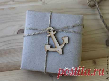 Упаковываем подарок: Sea style - Ярмарка Мастеров - ручная работа, handmade