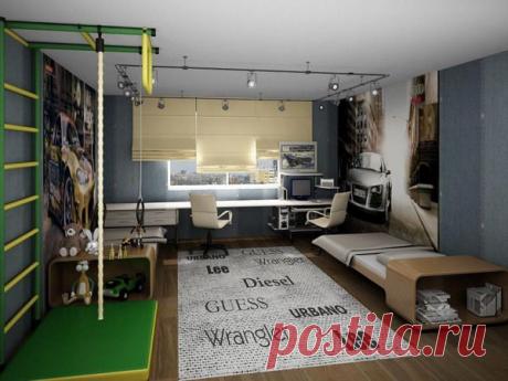 Интерьер для подростка: 16 комнат в деталях, дизайнерские проекты, выпуск 90