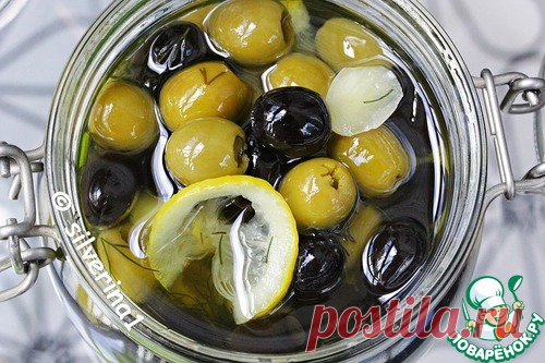 Оливки по-ливански – кулинарный рецепт