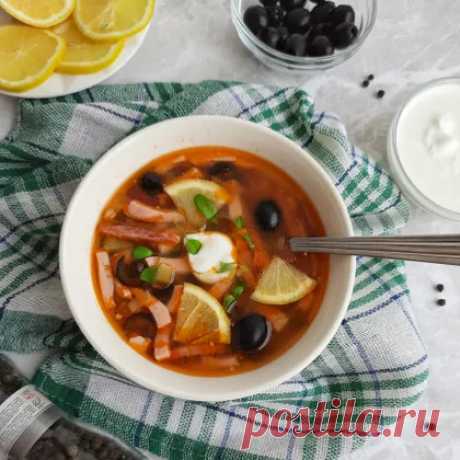 Солянка с колбасой и курицей рецепт с фото пошаговый от Марина Старший Амбассадор Овкусе.ру - Овкусе.ру