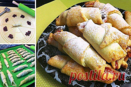 Рогалики на сметане