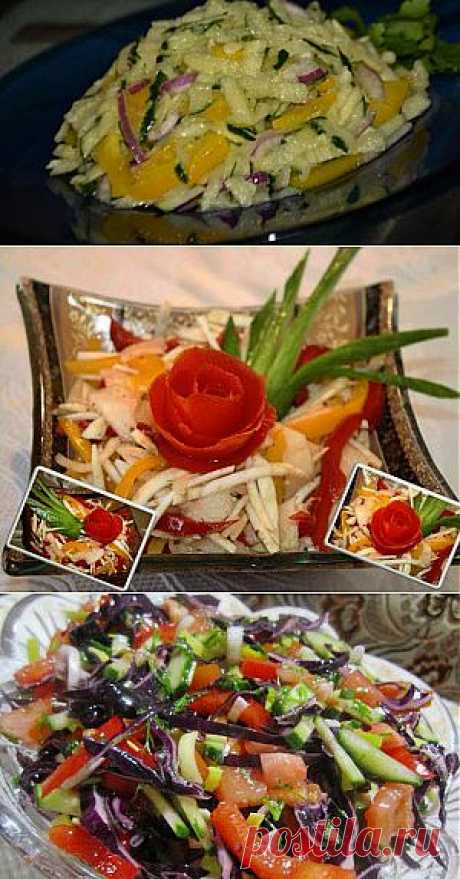 Рецепты - салаты для похудения - Вкусные рецепты