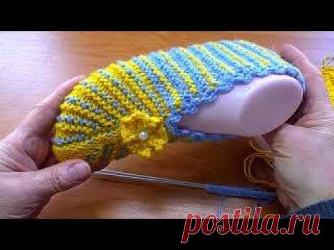 Следочки  легко вяжутся