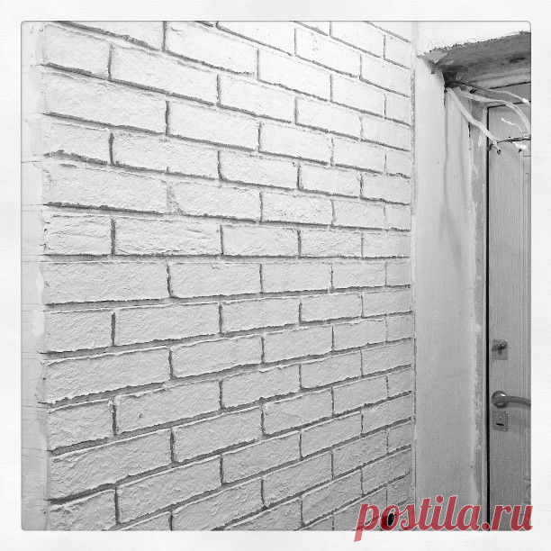 Имитация кирпичной кладки