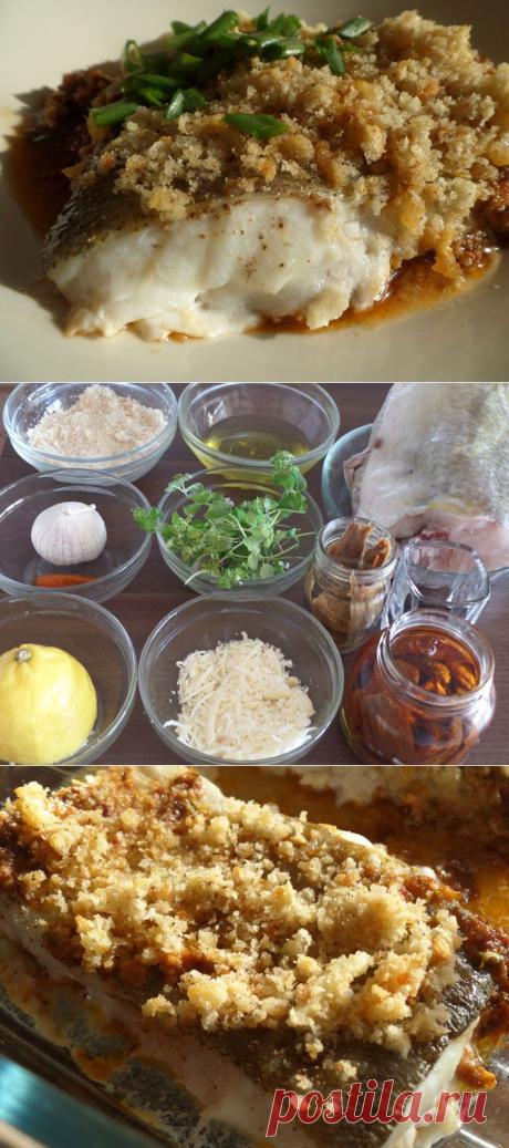 Нежнейшая треска с корочкой из сухарей и пикантным соусом — Вкусные рецепты