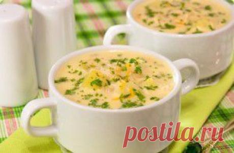 Сырный суп | Закуски и бутерброды