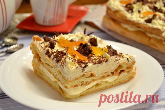 Заварной торт «Карпатка» — Домашний уют