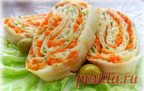 Рулет из лаваша с корейской морковью – просто, вкусно, полезно. Варианты начинок для рулетов из лаваша с корейской морковью - Женское мнение - Екатерина Данилова Тонкий армянский лаваш – настоящая палочка-выручалочка для современных хозяек. Рулеты из лаваша с корейской морковью подают в качестве закуски на ужин или - узнайте больше, автор Екатерина Данилова - Женское мнение