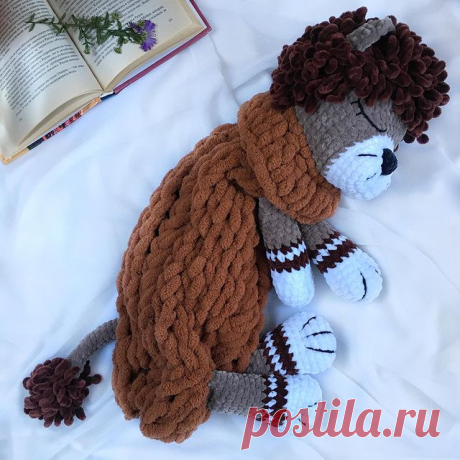 Детская игрушка пижамница лев на заказ