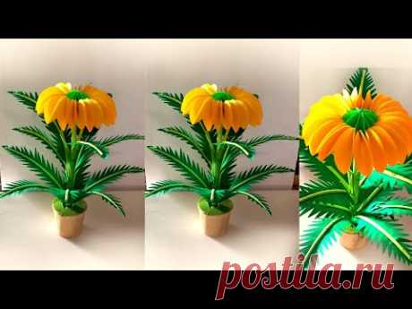 home decoration paper flower / diy paper flower tree / handmade paper flower